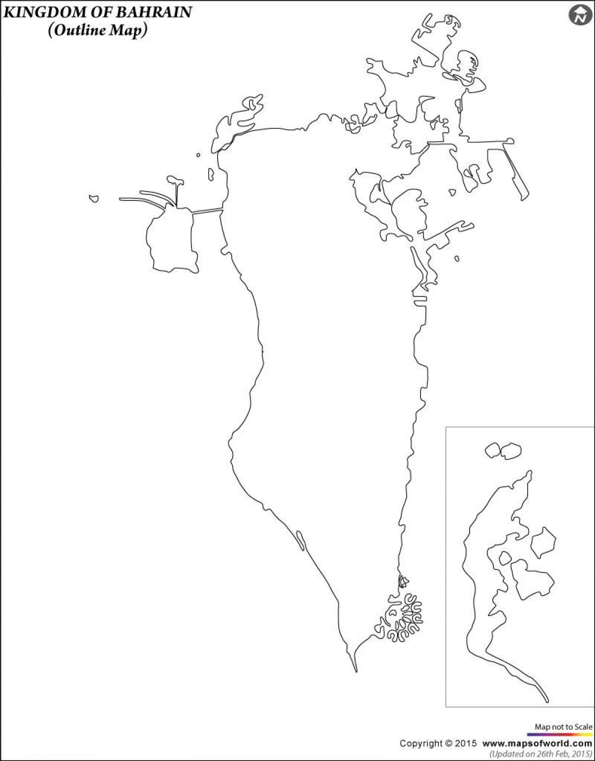 քարտեզ Բահրեյնի քարտեզի ծրագիրը